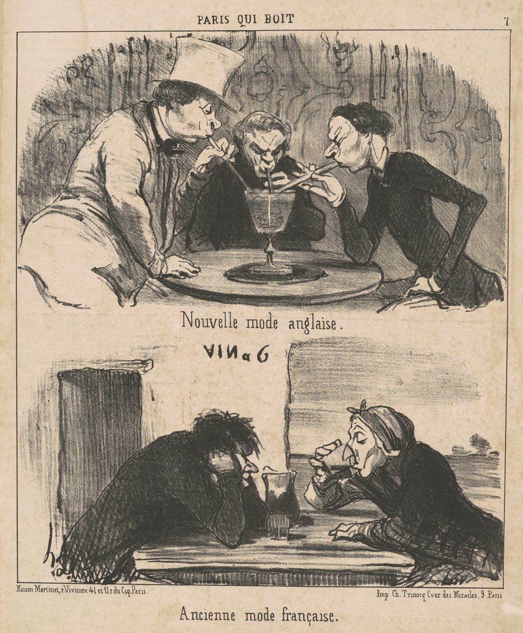 Yeni İngiliz Modası by Honoré Daumier