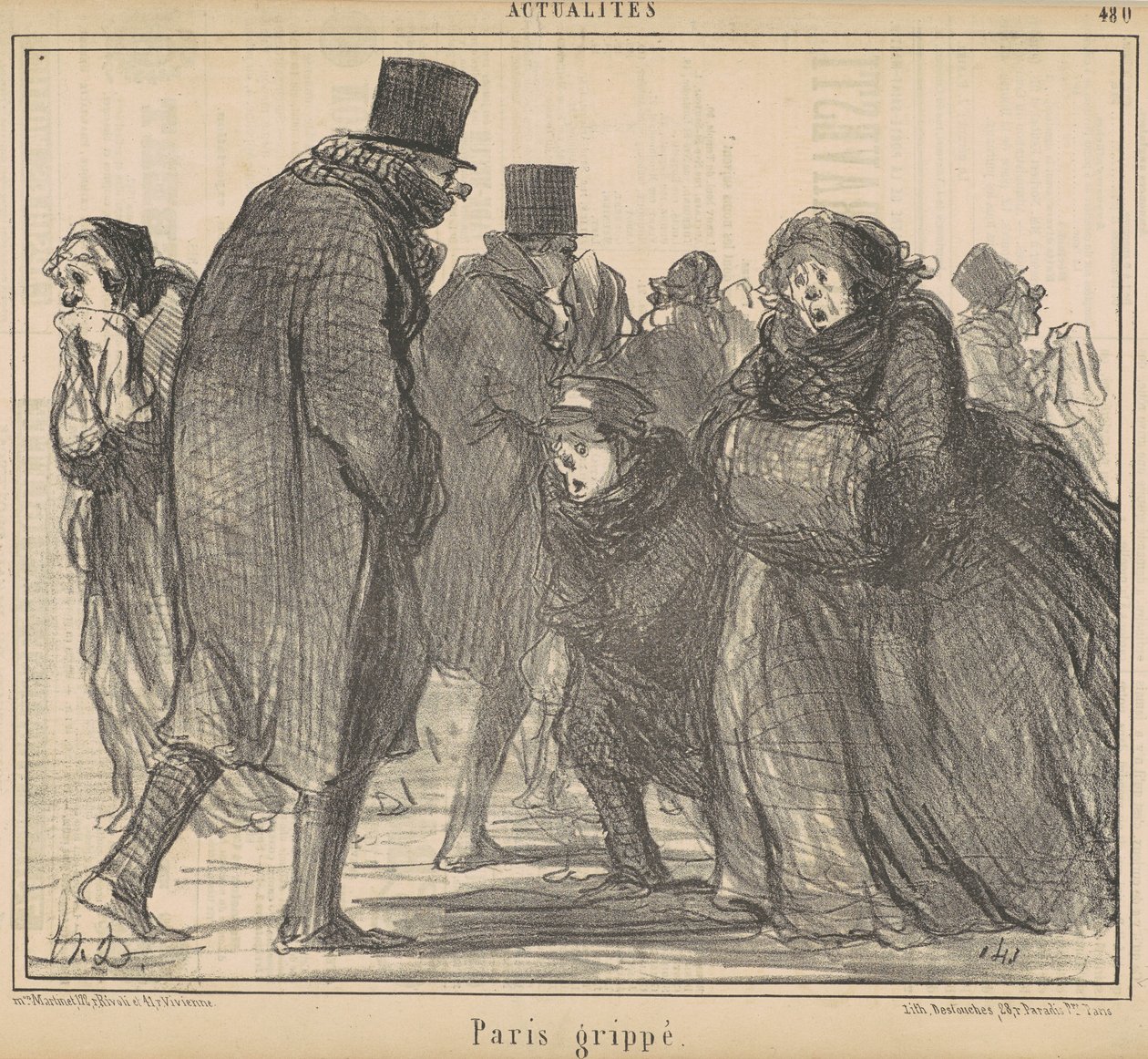 Paris ele geçirildi by Honoré Daumier