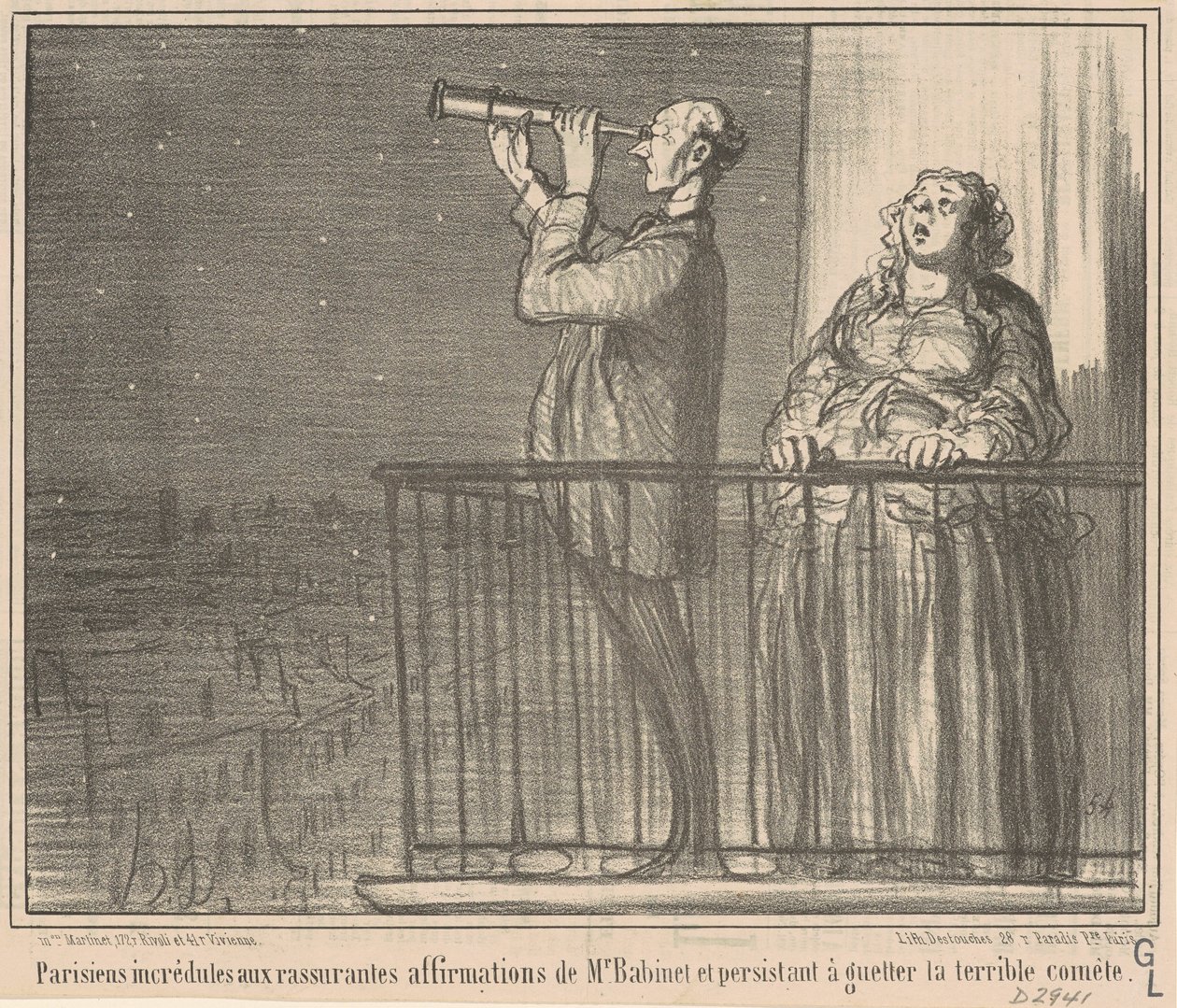 İnanılmaz Parisliler... by Honoré Daumier