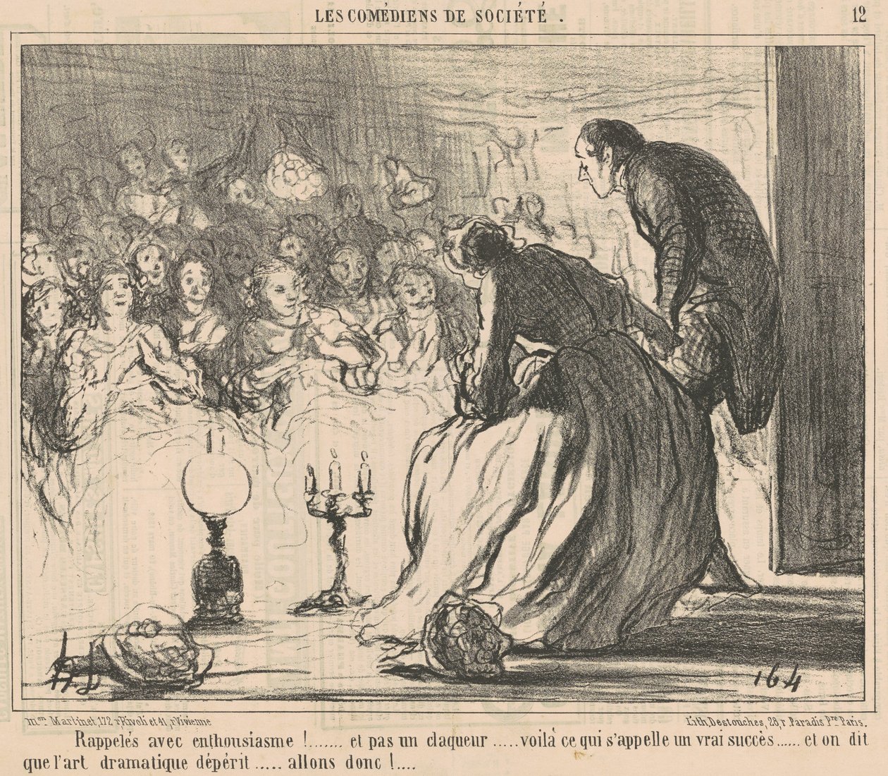 Coşkuyla anıldı! ... by Honoré Daumier