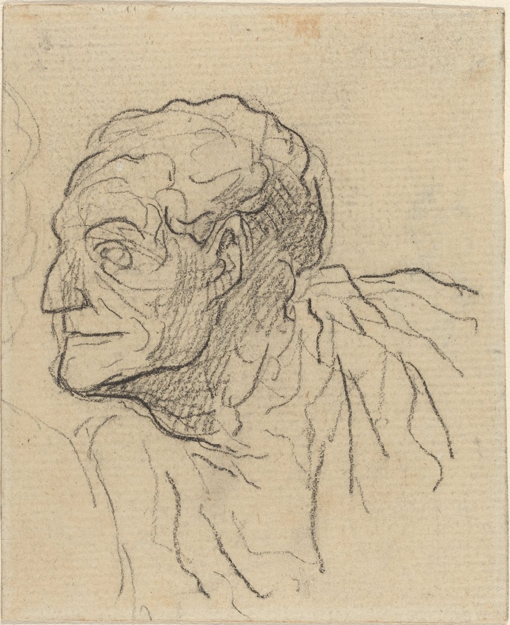 Bir Adamın Çalışması by Honoré Daumier