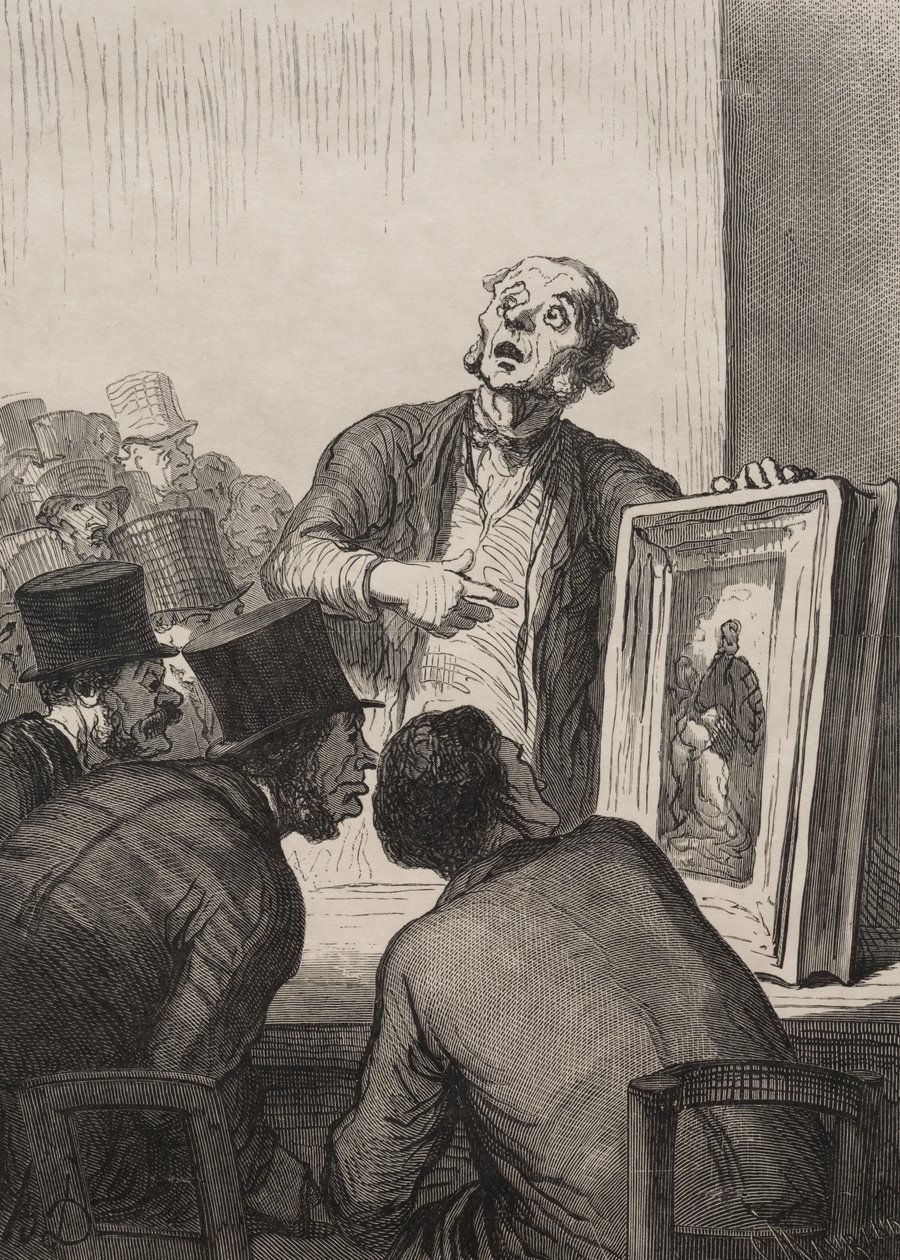Müzayede Odası: Uzman by Honoré Daumier