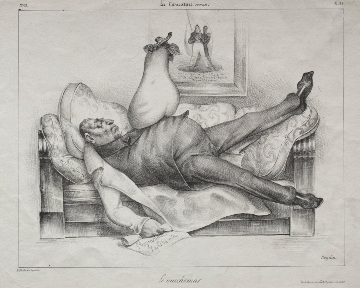 Kabus by Honoré Daumier