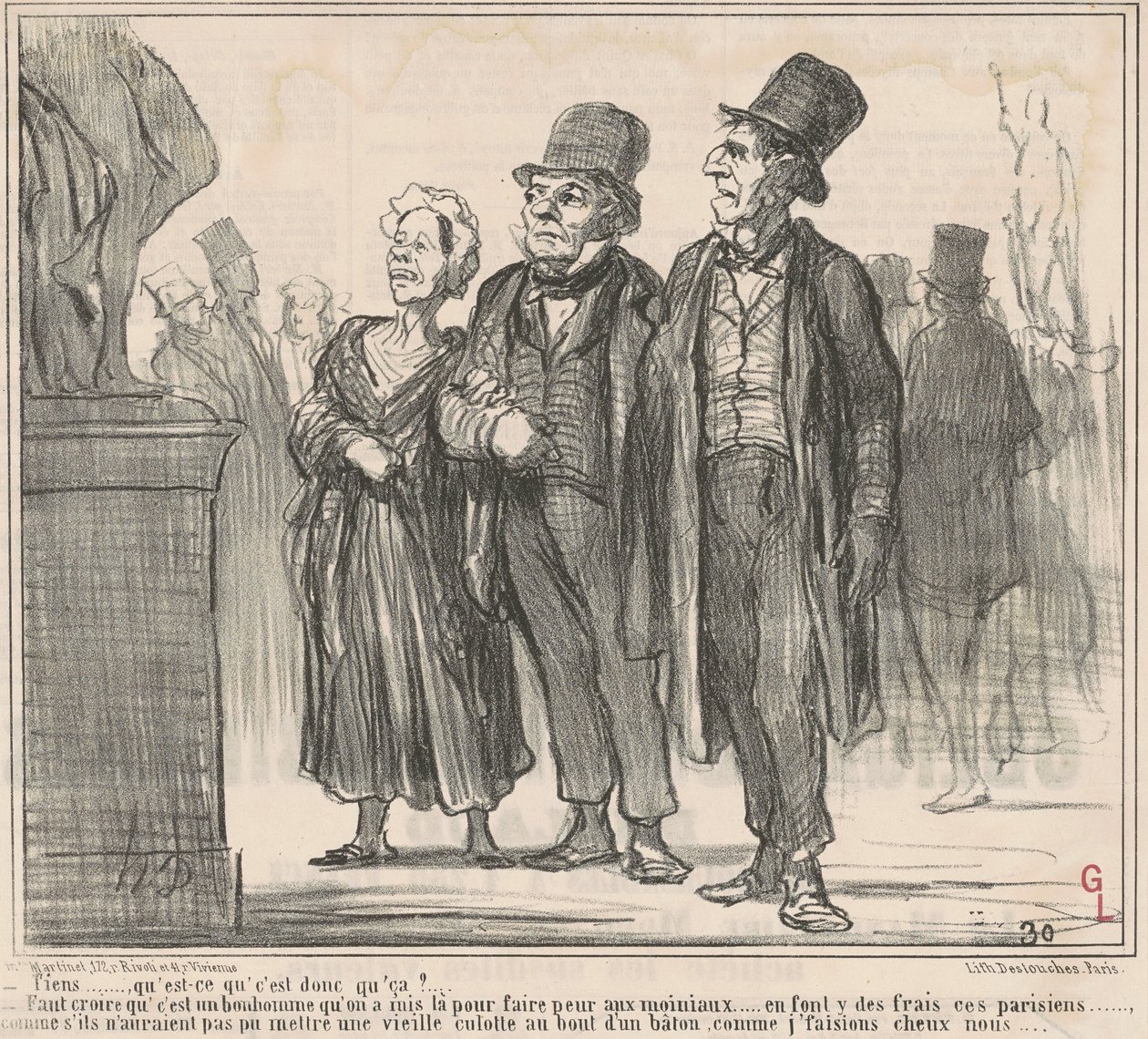 İşte... o da ne? ... by Honoré Daumier
