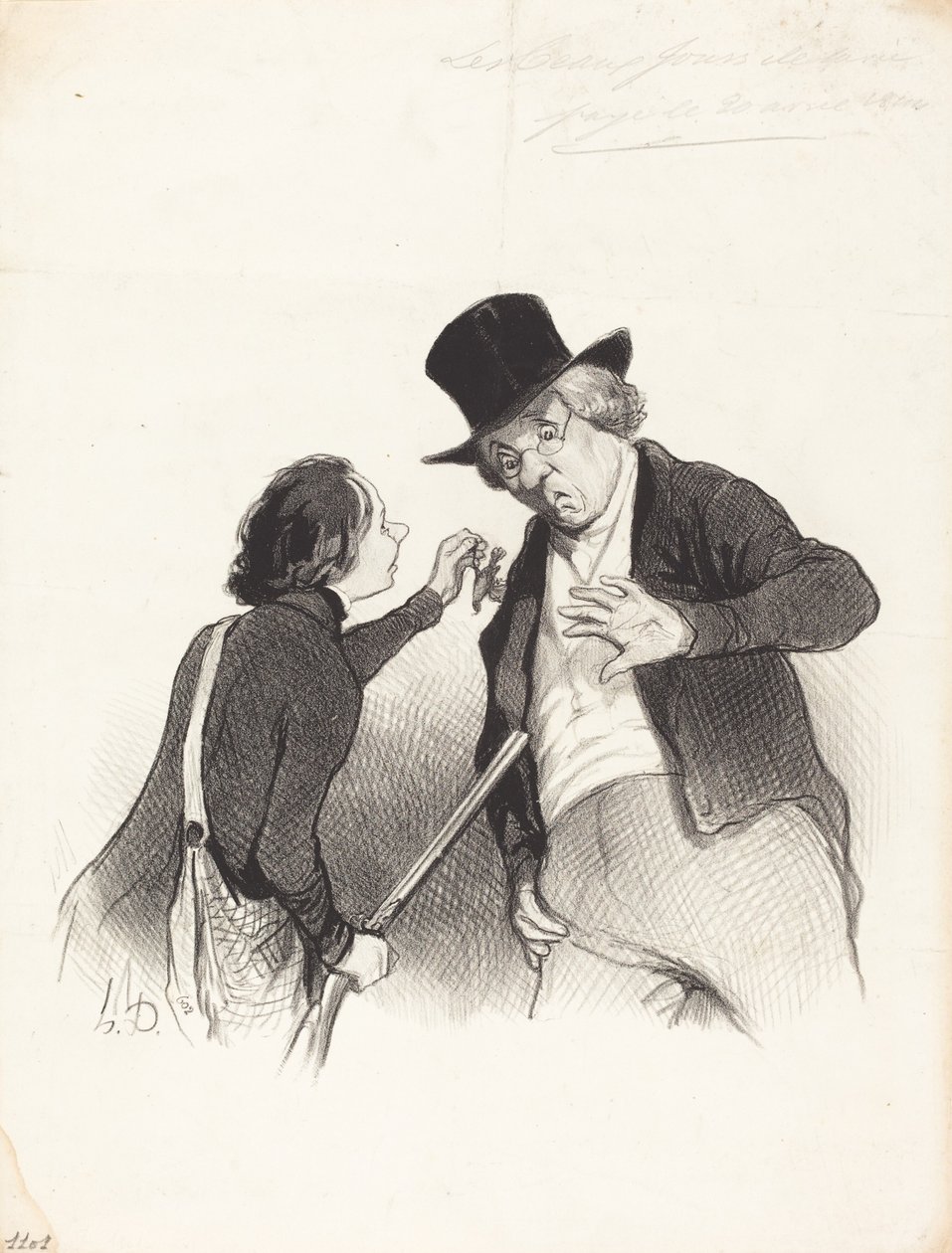 Av için bir başlangıç by Honoré Daumier