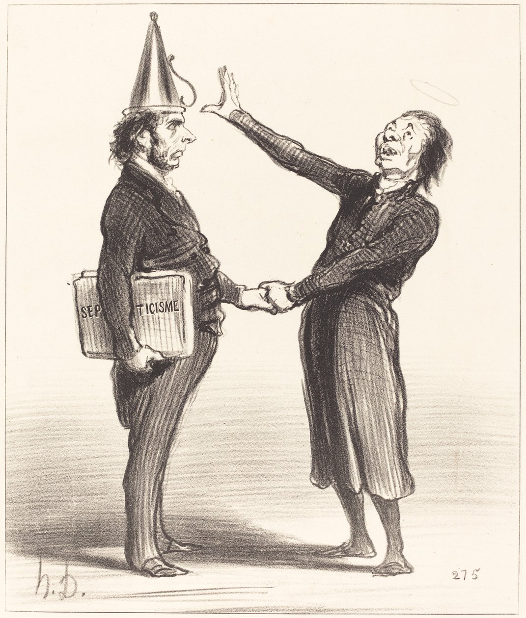 İttifak by Honoré Daumier
