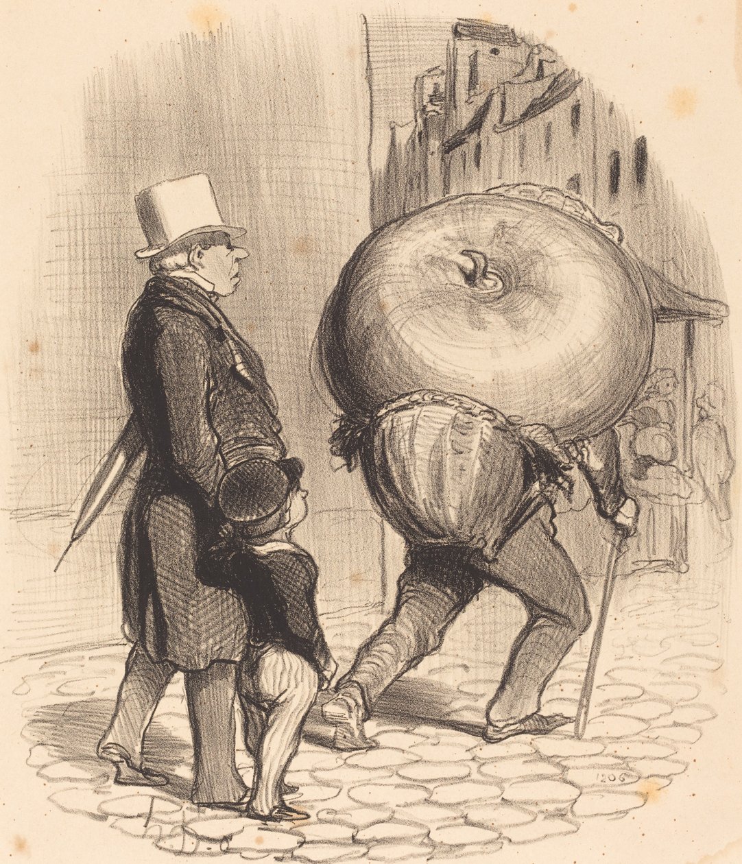 Botanik bir ders by Honoré Daumier