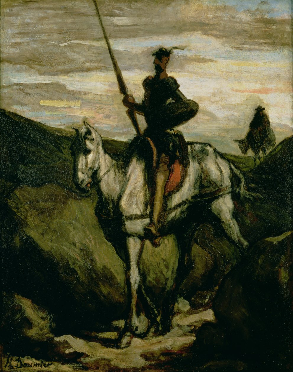 Don Kişot by Honoré Daumier