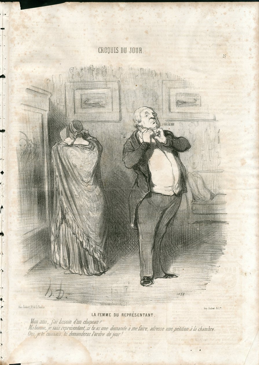Charivari by Honoré Daumier