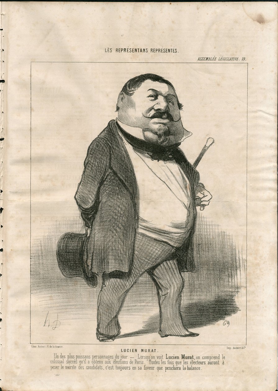 Le Charivari by Honoré Daumier