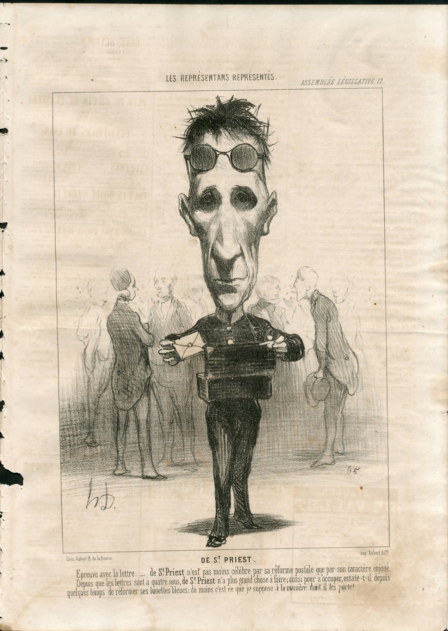 Le Charivari by Honoré Daumier