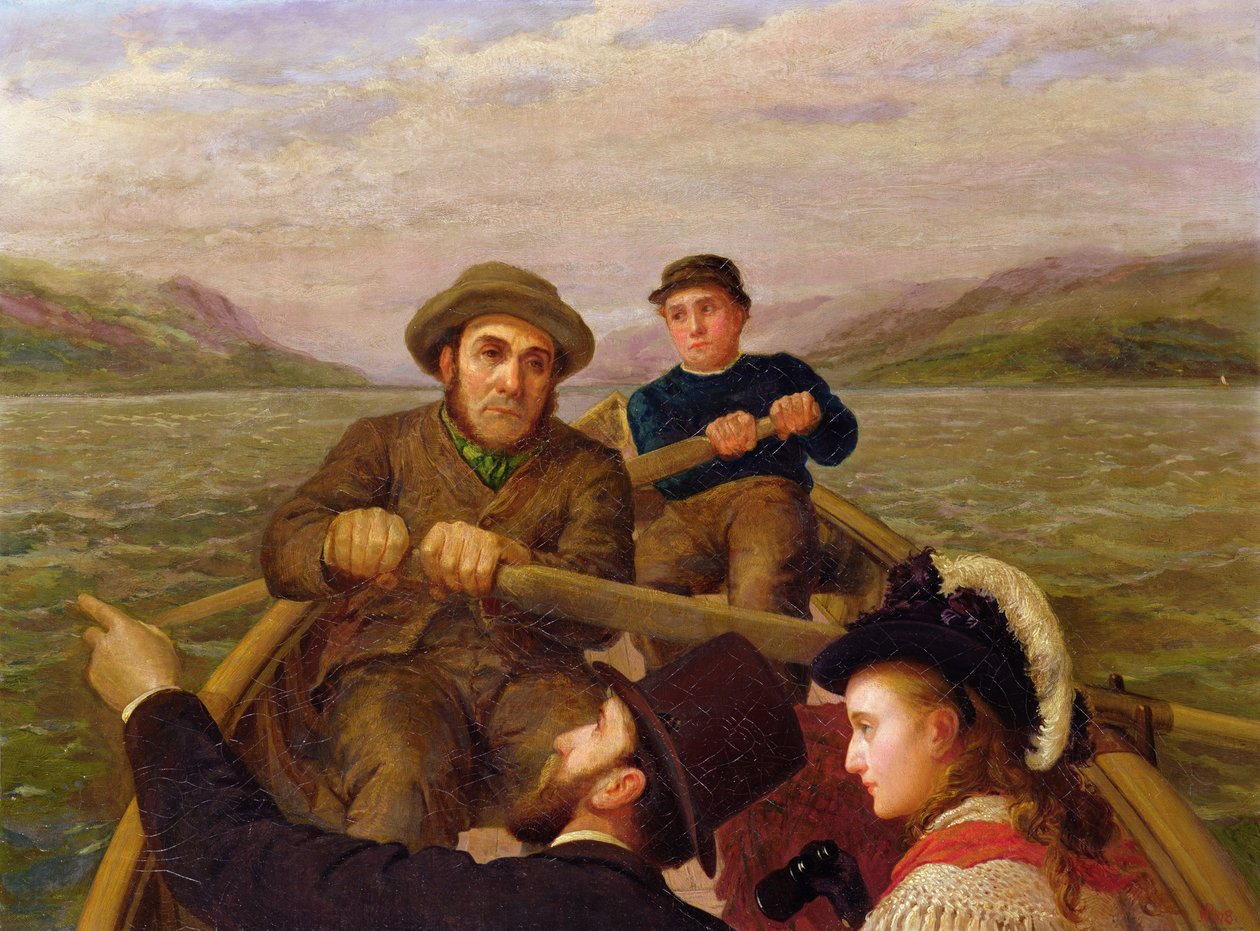 ರೋಯಿಂಗ್ ಬೋಟ್ ಮೂಲಕ ಪ್ರಯಾಣ, 1878 ಟರ್ಕ್ by Horace Petherick