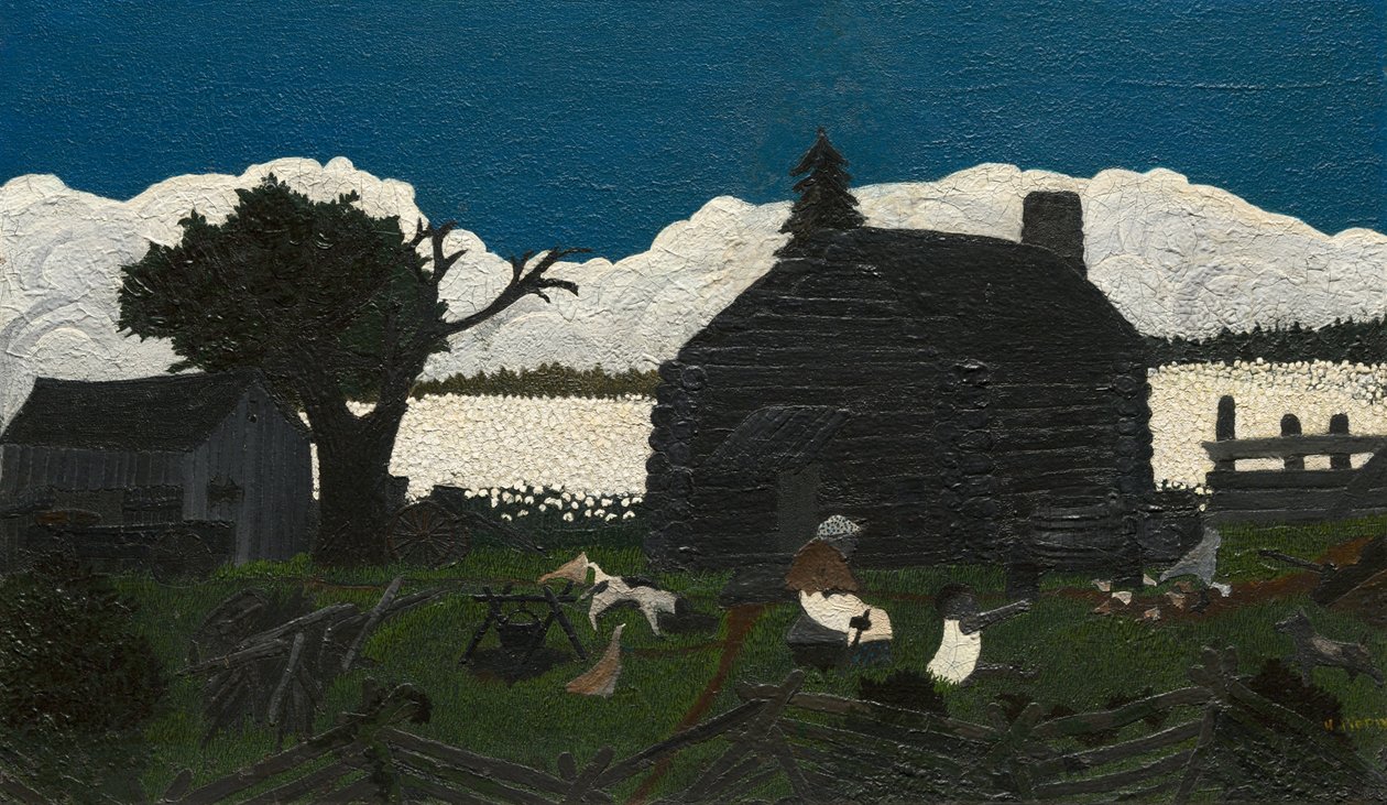 Pamuklu Kabin, c. 1931-1937. by Horace Pippin