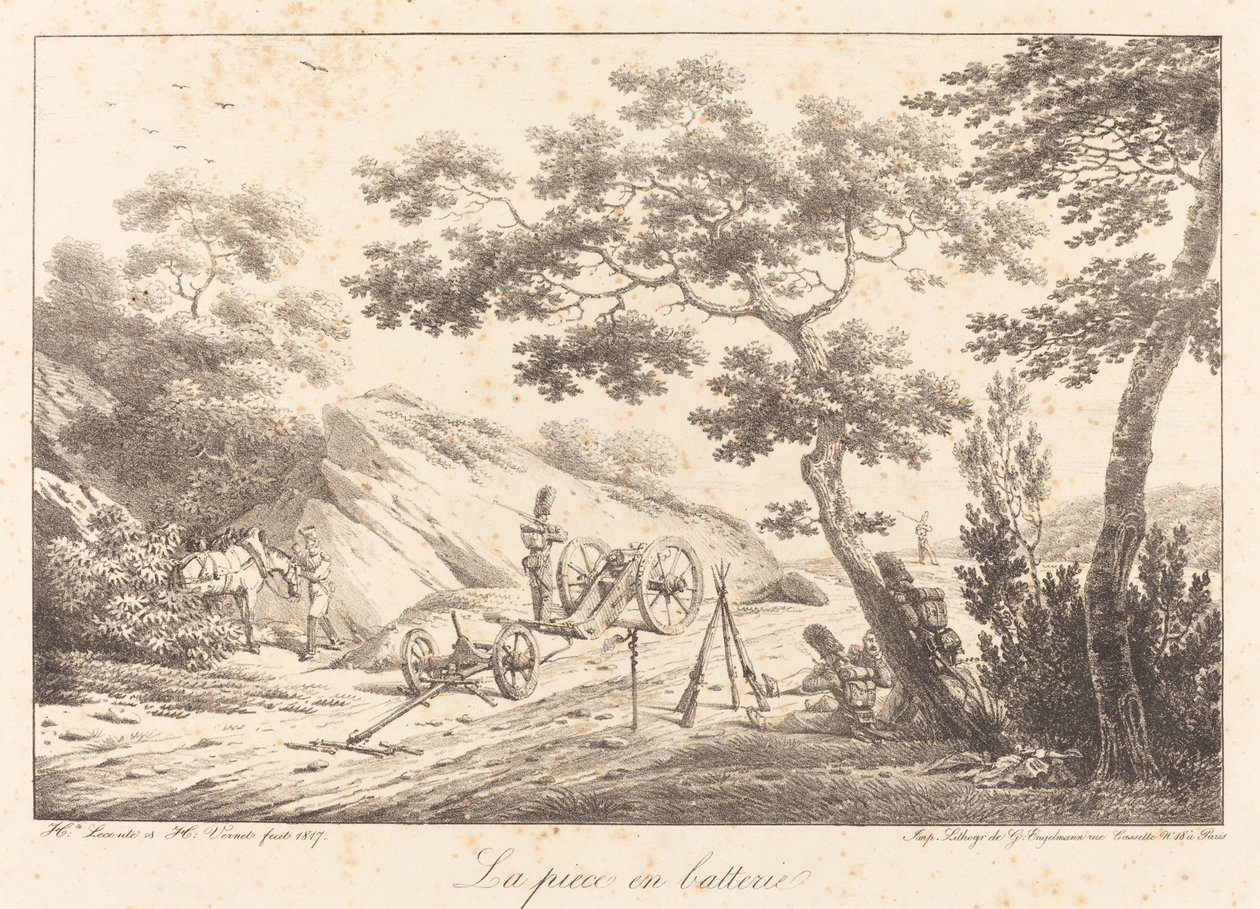 Pildeki parça by Emile Jean Horace Vernet