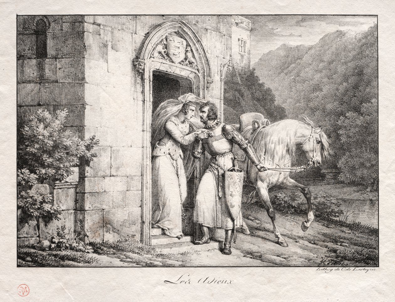 vedalar by Emile Jean Horace Vernet