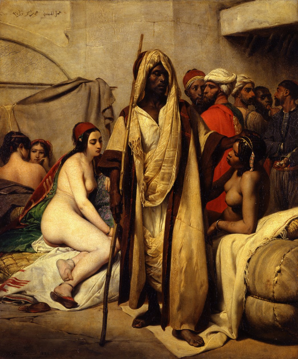 Köle Pazarı, 1836 by Emile Jean Horace Vernet