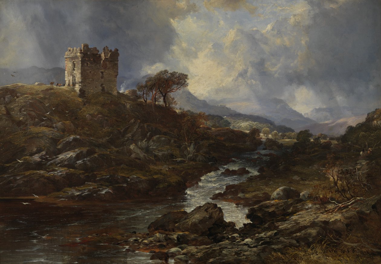 Kinlochaline Kalesi by Horatio McCulloch