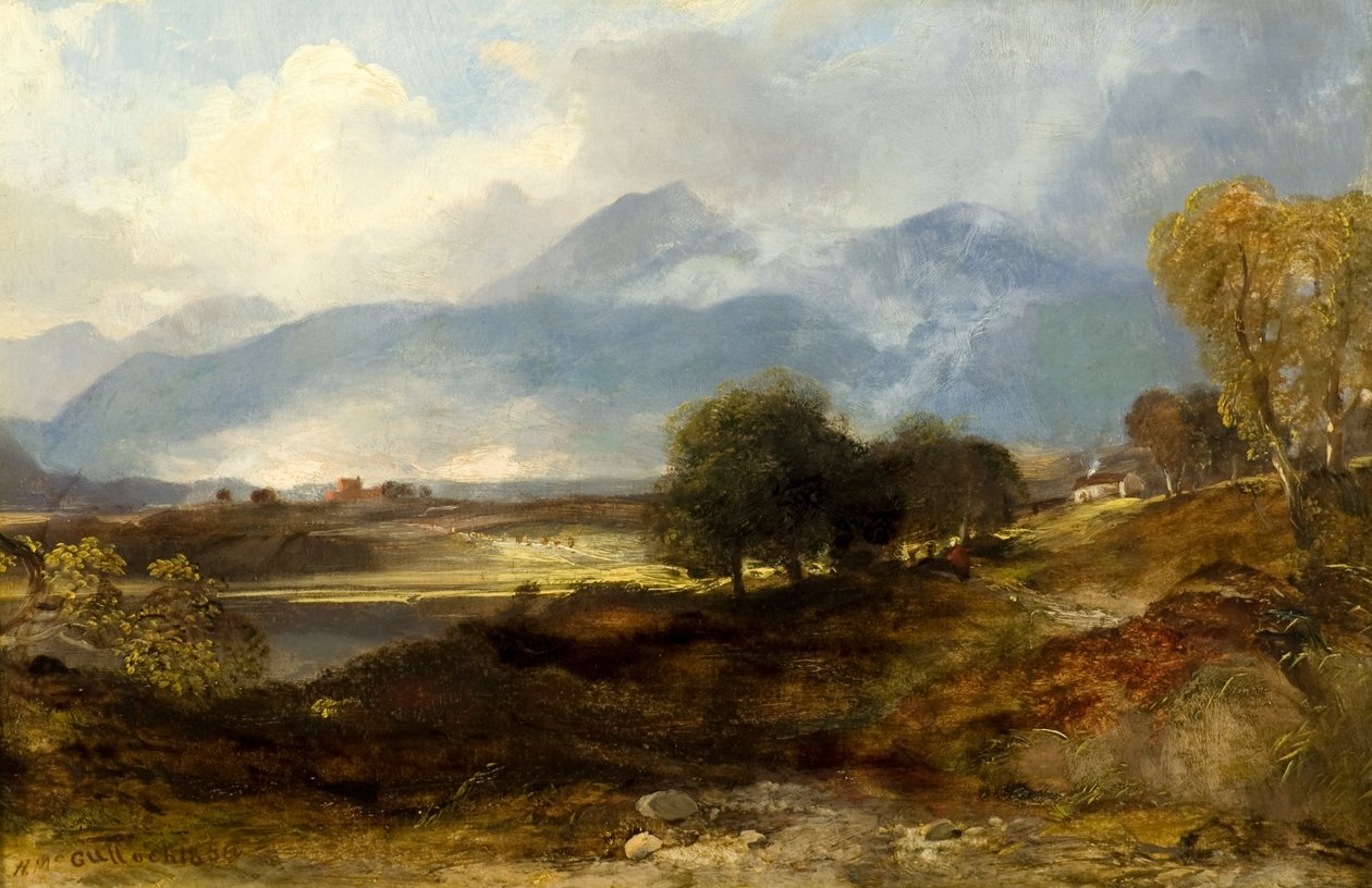 Manzara by Horatio McCulloch
