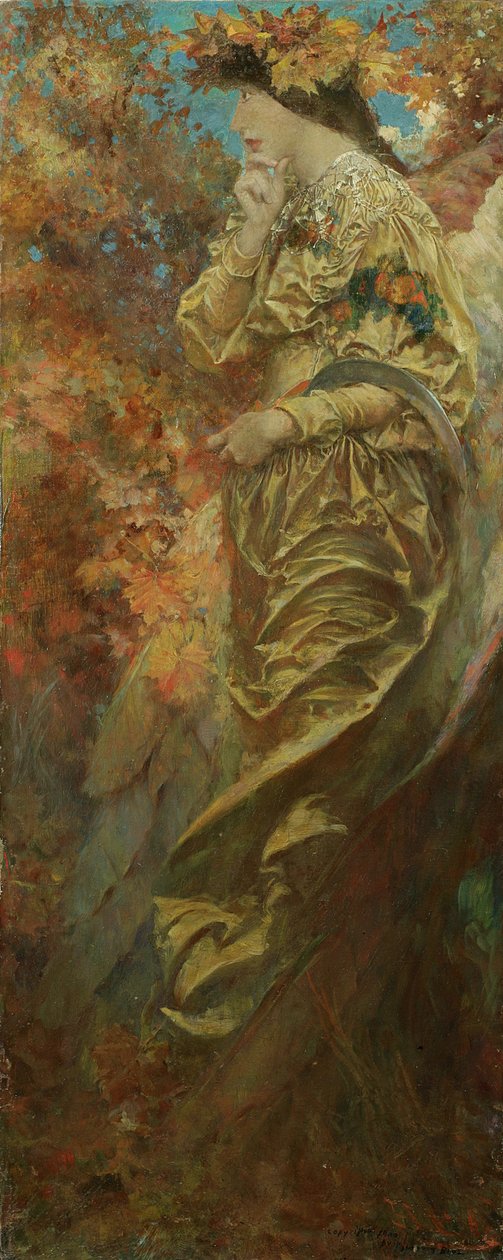 Sonbahar, 1900 by Howard Pyle
