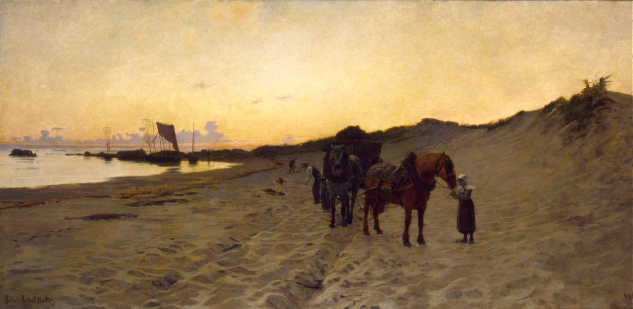 Yosun Toplayıcılar, 1886. by Howard Russell Butler