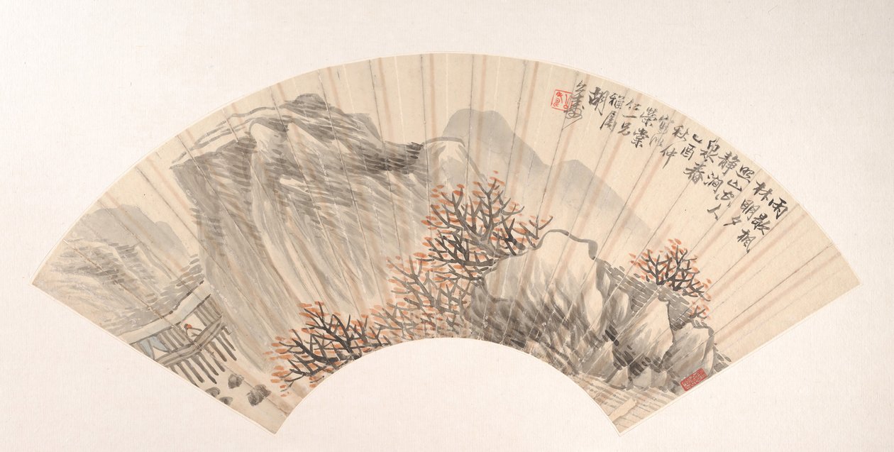 Manzara, 1885 tarihli. by Hu Yuan