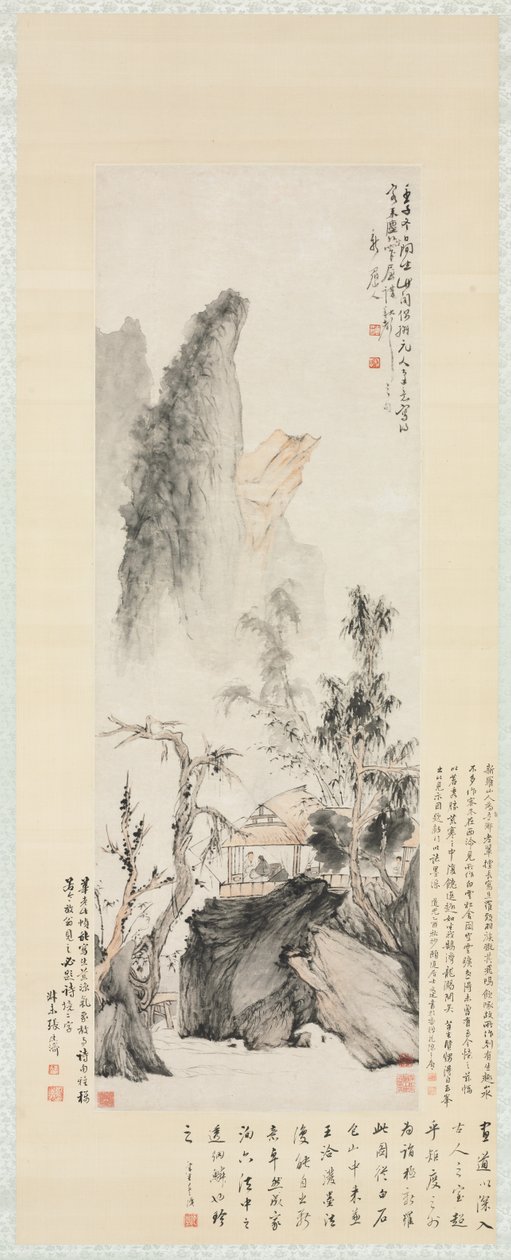 Sonbaharda Konuşma, 1732. by Hua Yan