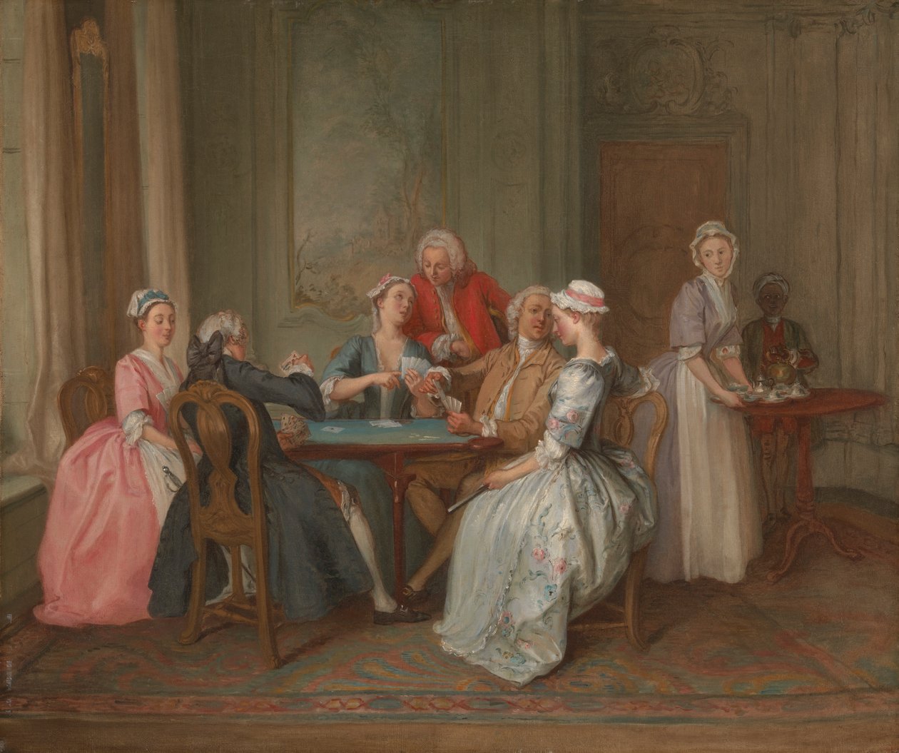 Bir Kadril Oyunu by Hubert Francois Gravelot