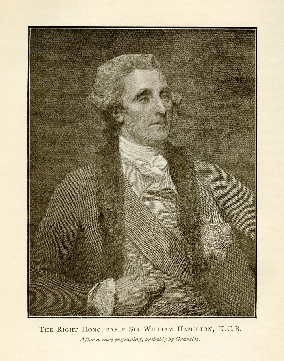 Sir William Hamilton by Hubert Francois Gravelot