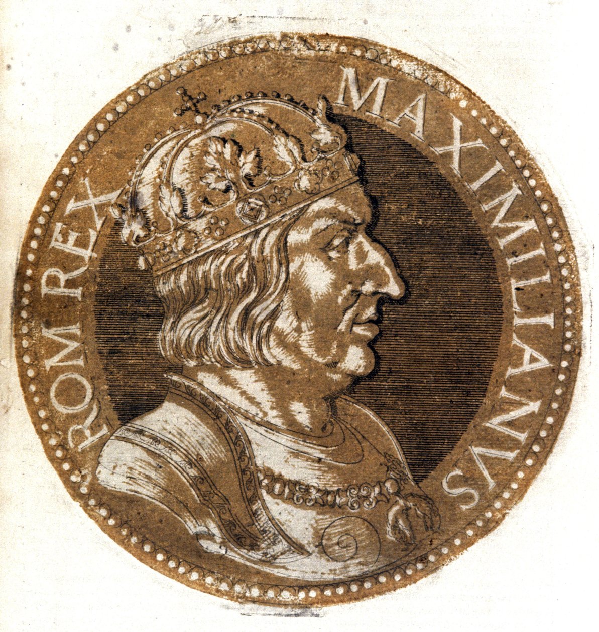 Habsburglu I. Maximilian by Hubert Goltzius