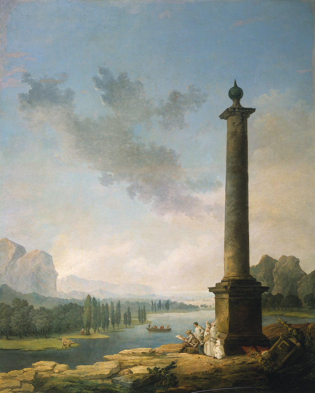 Sütun by Hubert Robert