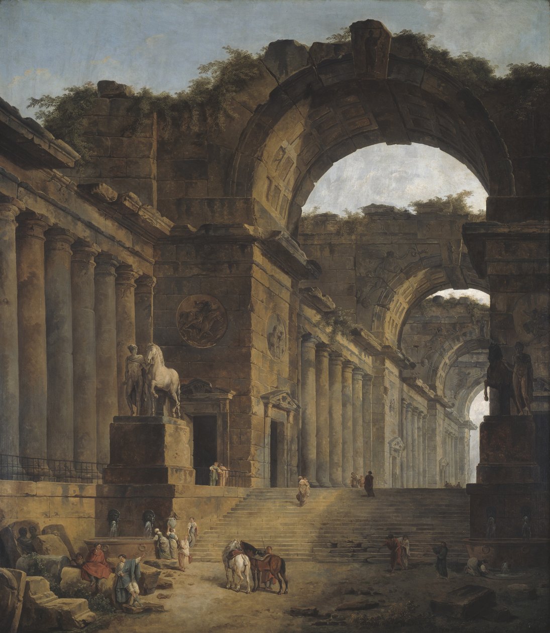 Çeşmeler, 1787-88 by Hubert Robert