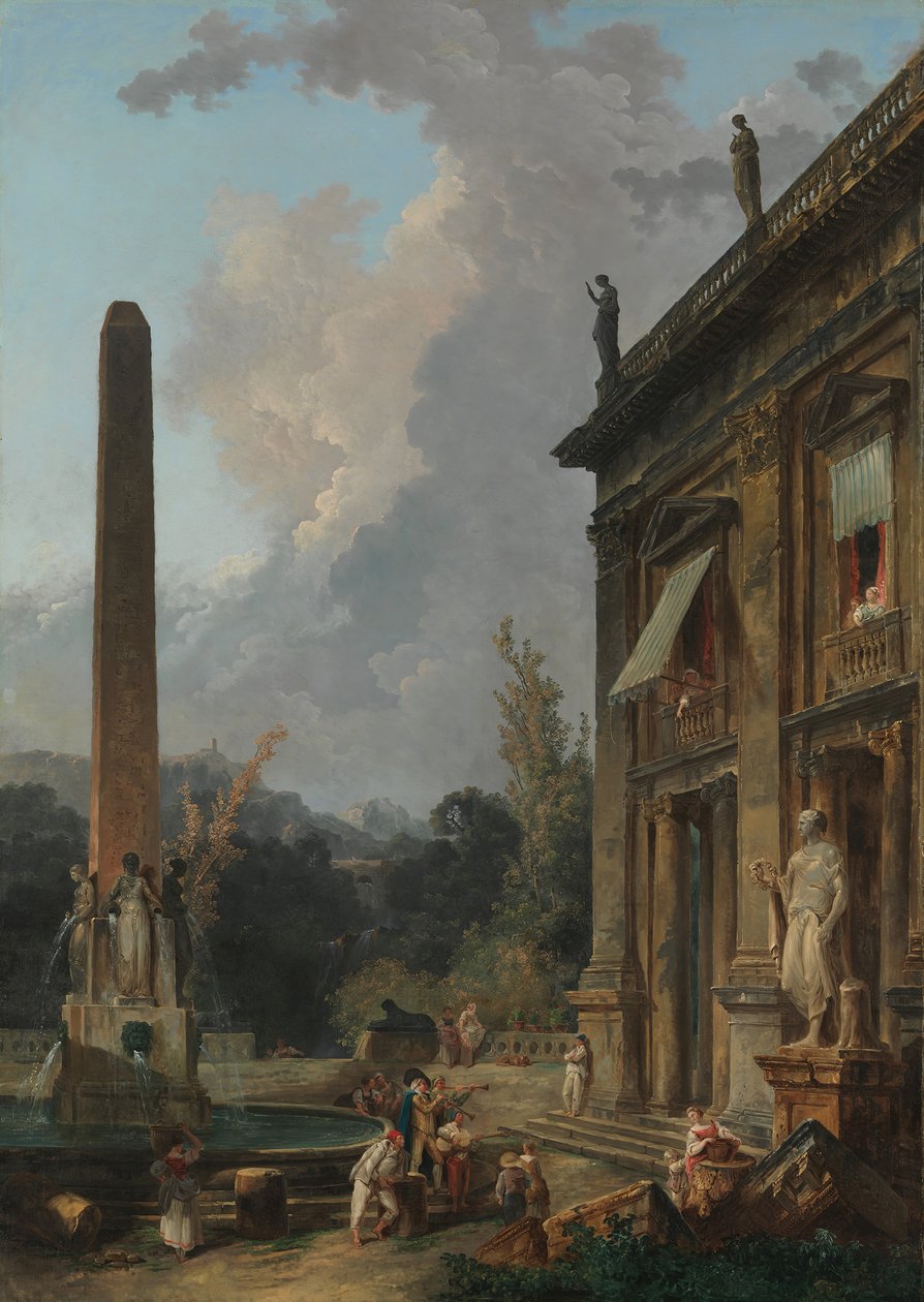 Gezici Ozanlar. by Hubert Robert