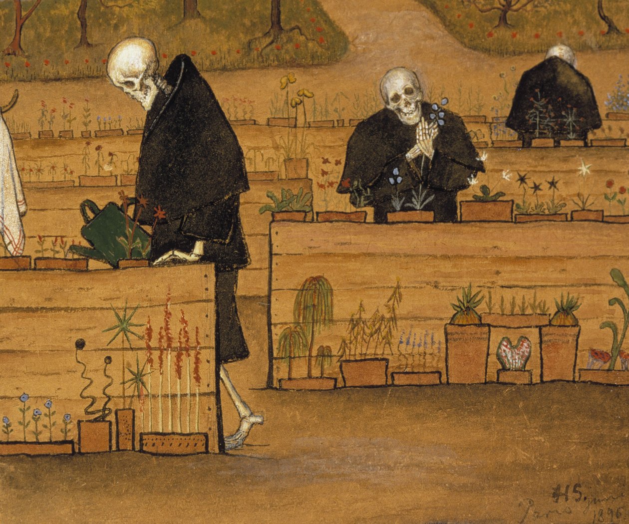 Ölüm Bahçesi by Hugo Simberg