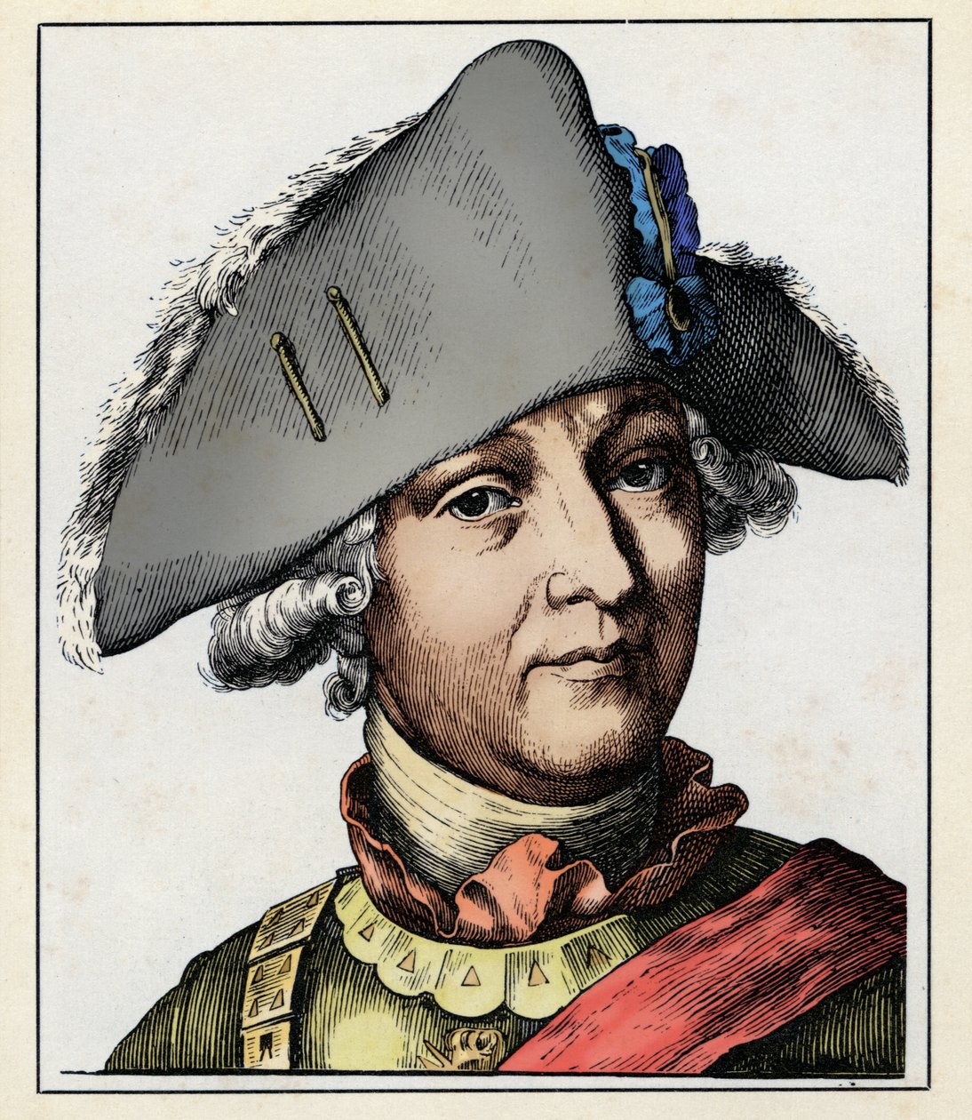Friedrich Wilhelm von SEYDLITZ by Hugo Bürkner