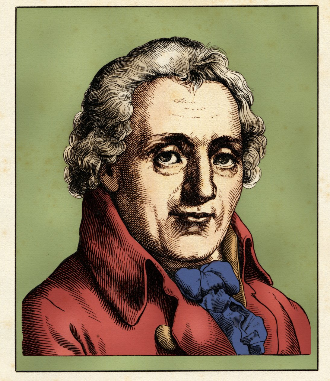 Moritz August von THUMMEL by Hugo Bürkner