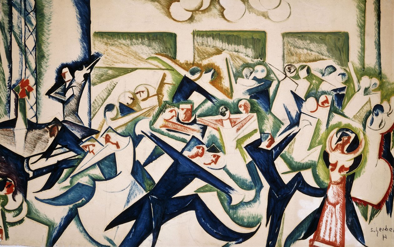 dansçılar; Tango by Hugo Scheiber