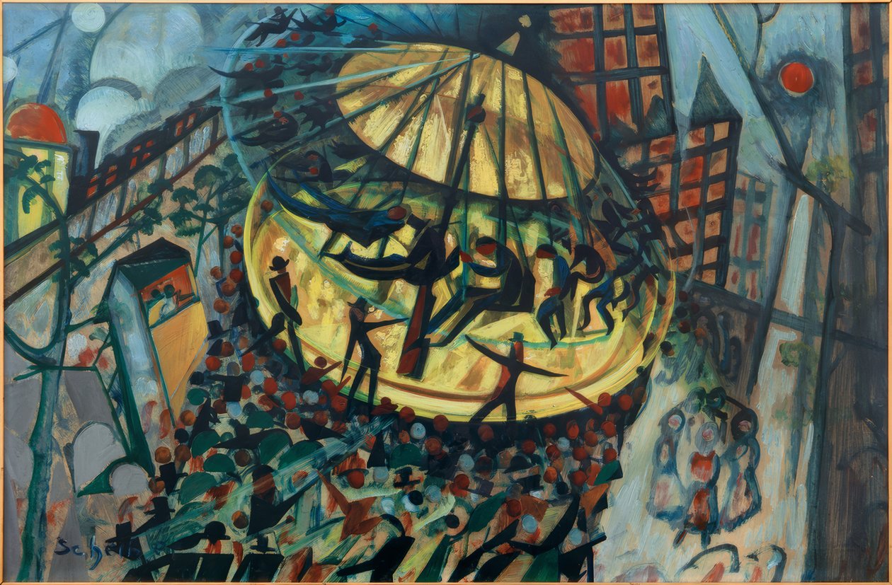 Würstelprater by Hugo Scheiber