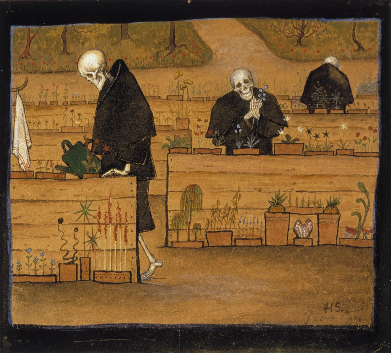 Ölüm Bahçesi by Hugo Simberg