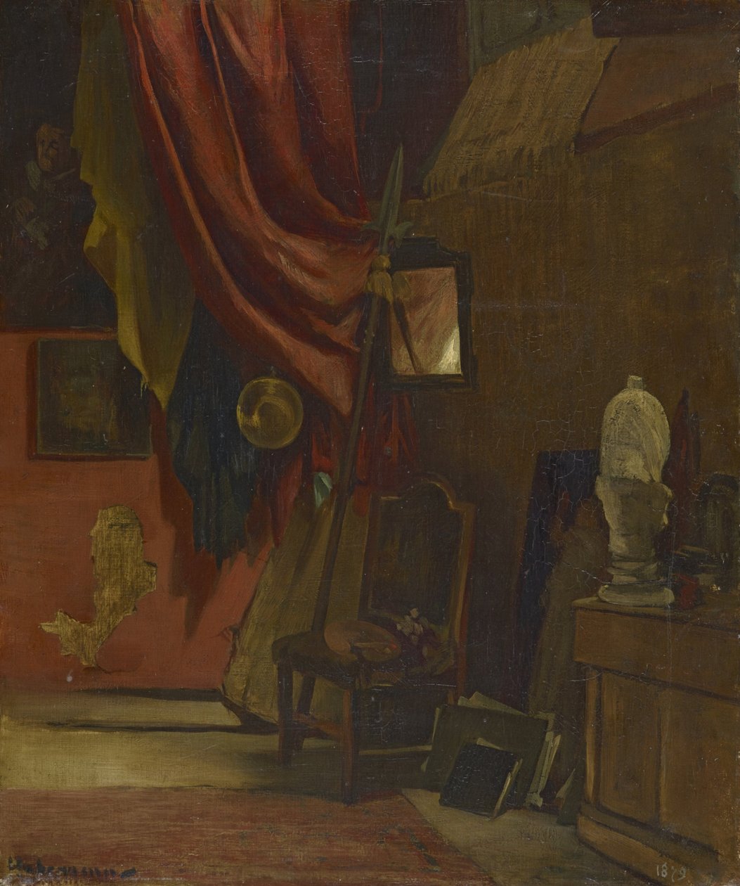 ben atölye by Hugo von Habermann