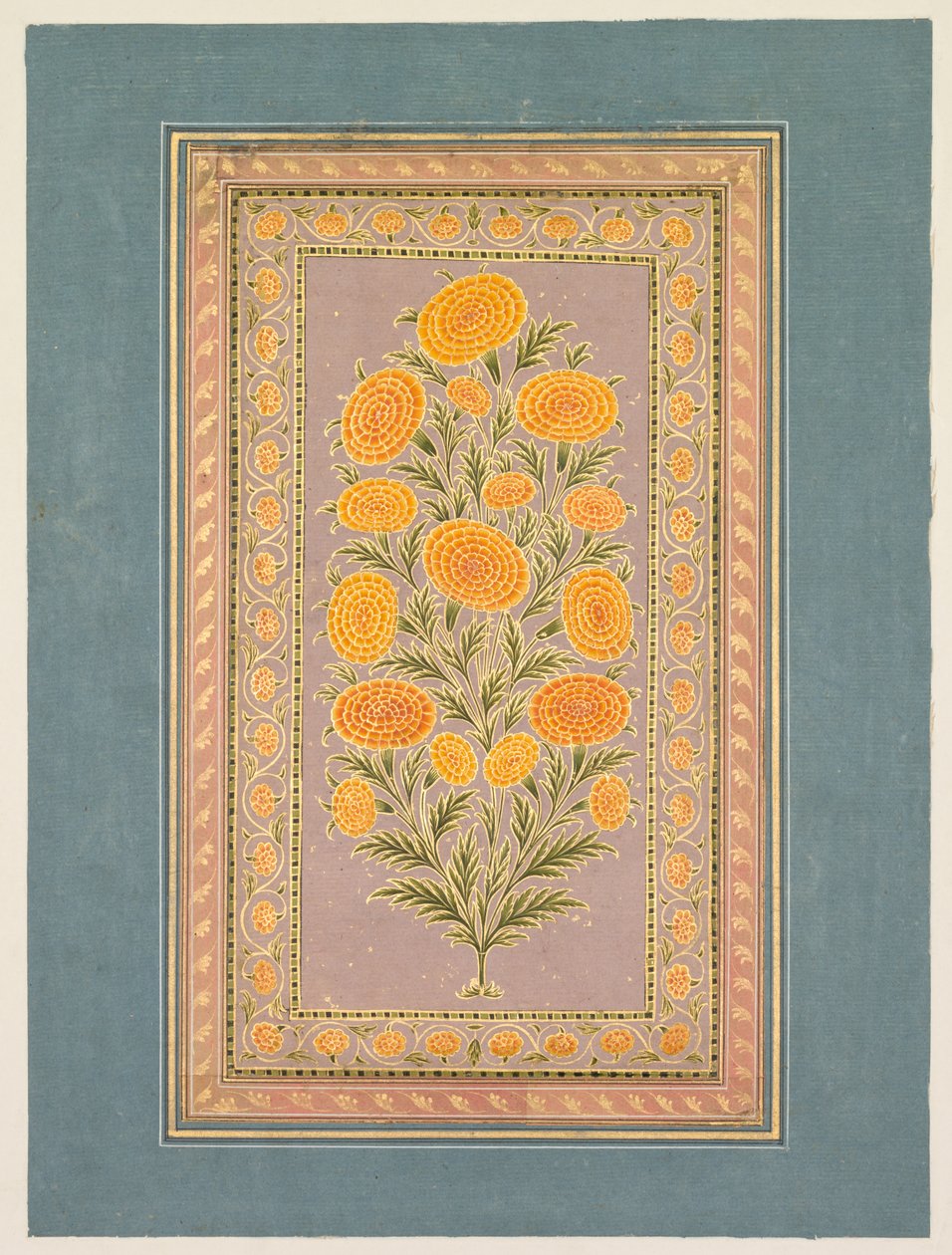 Çiçekli Kadife çiçeği, c. 1765. by Hunhar II