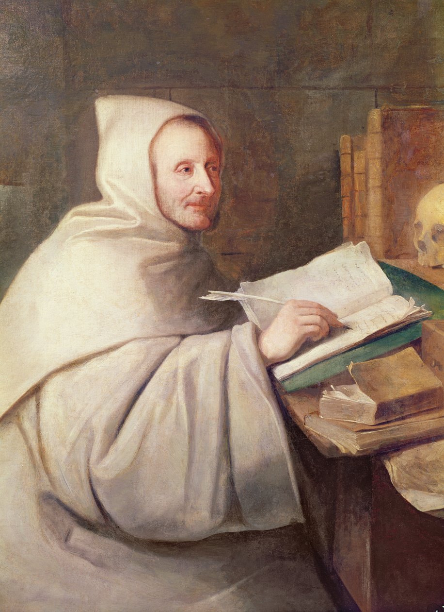 Abbot Armand-Jean le Bouthillier de Rance (1626-1700) by Hyacinthe Francois Rigaud