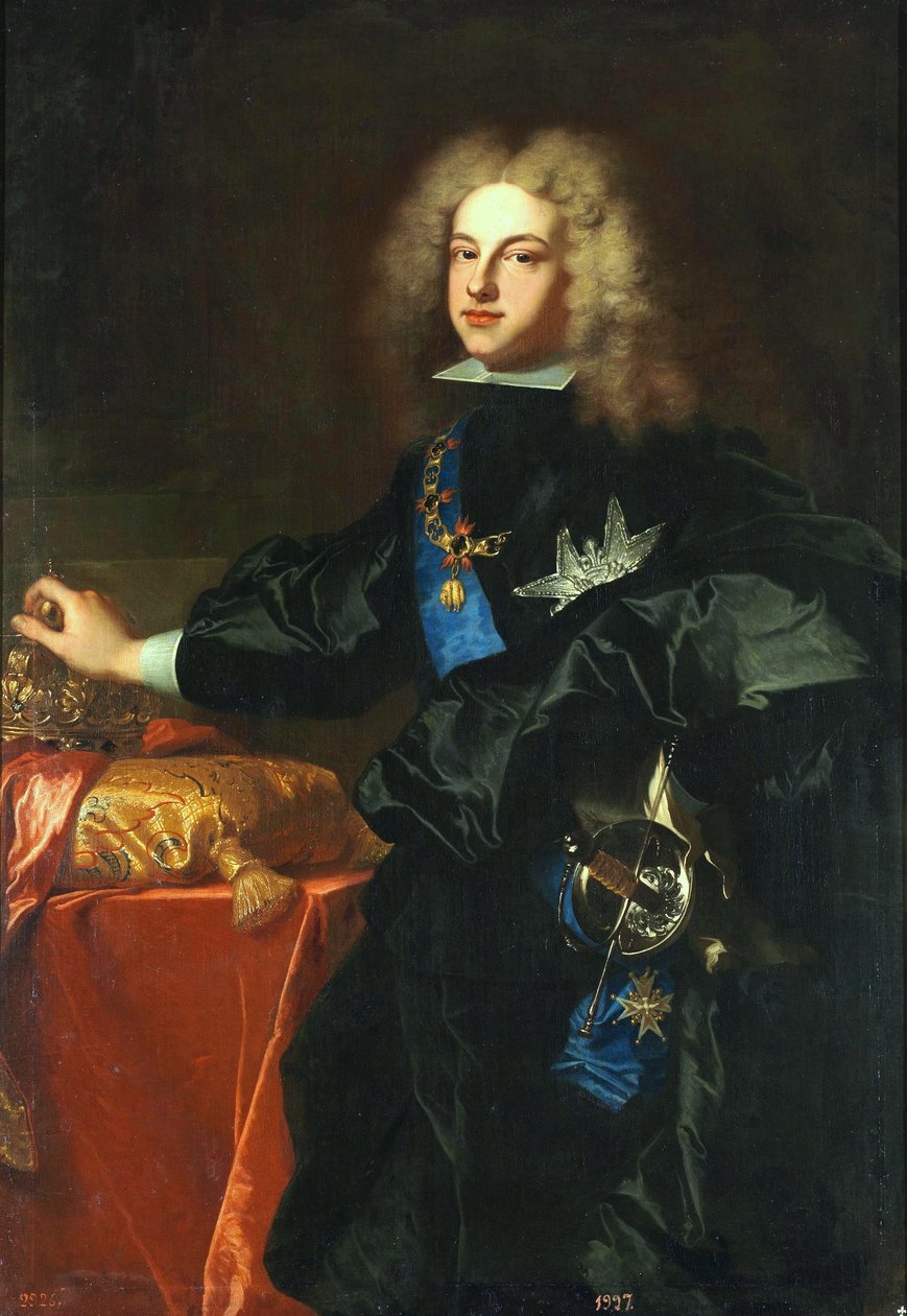 İspanya Felipe V by Hyacinthe Francois Rigaud