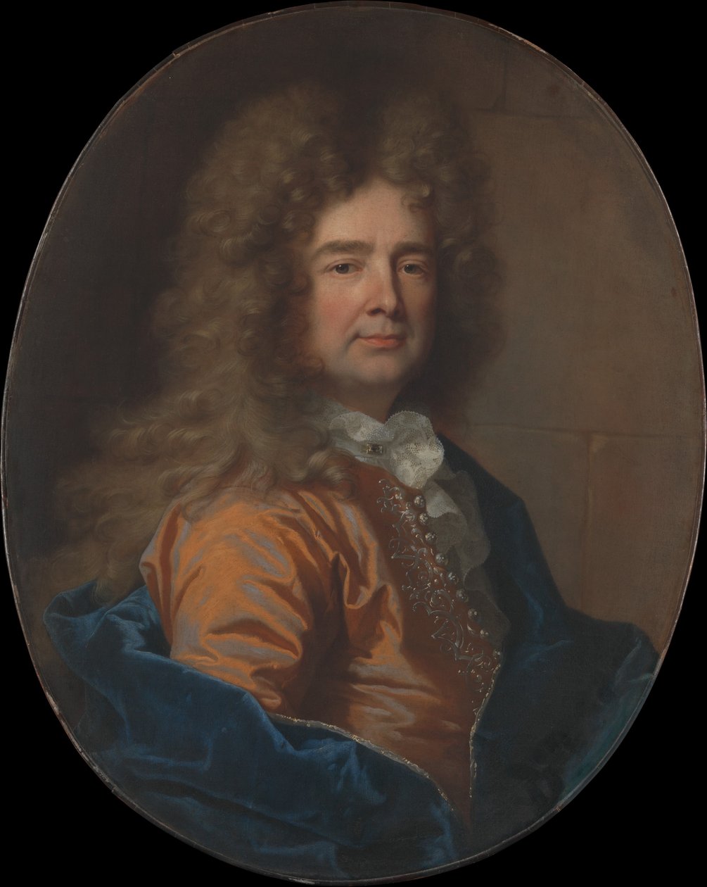 Bir Adamın Portresi, 1693. by Hyacinthe Francois Rigaud