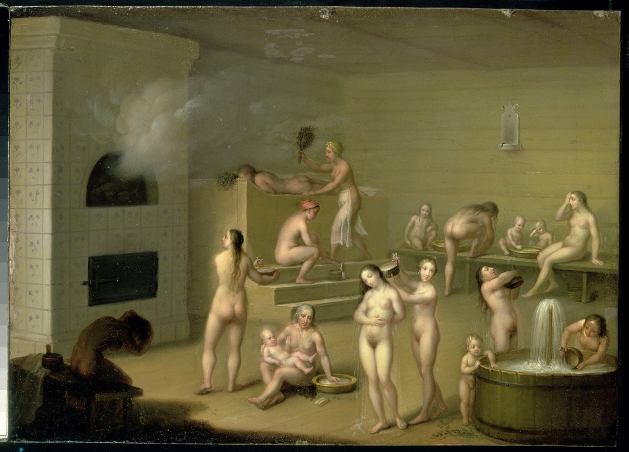 Rus Hamamı, 1825 by I. Letunov