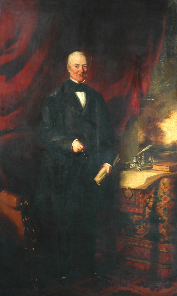 Robert Milligan, c.1854 by I. F. Bird