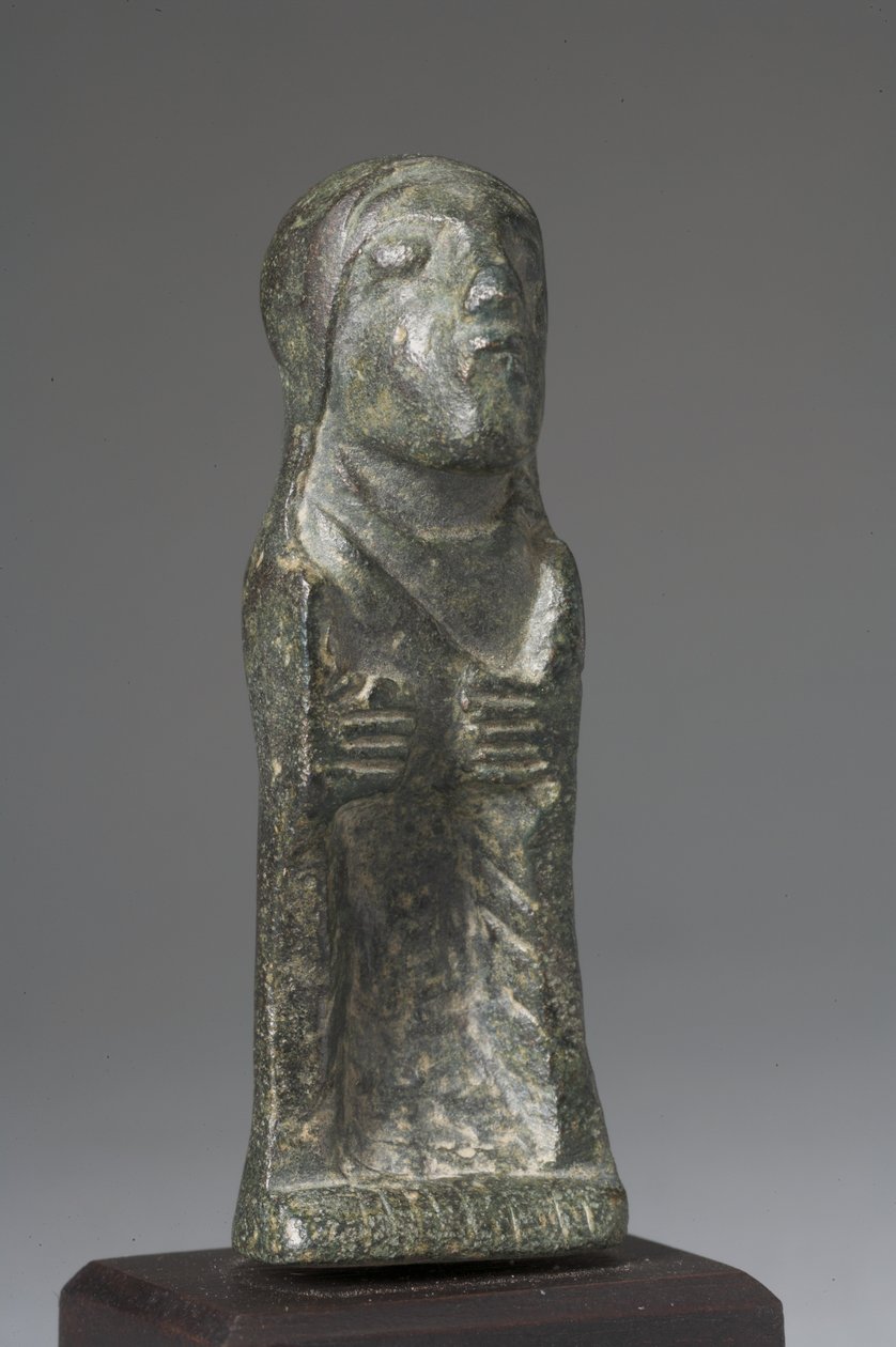 Kapşonlu figür (bronz) by Iberian