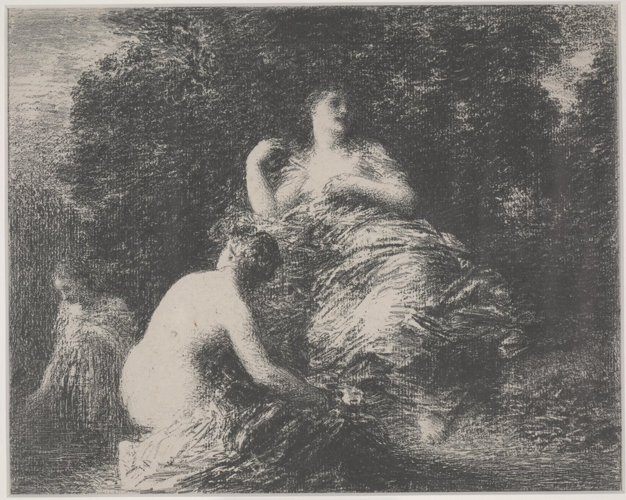 Yıkananlar by Ignace Henri Jean Fantin Latour