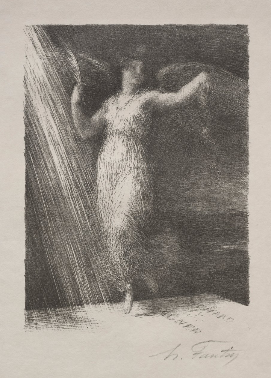 Görkem. by Ignace Henri Jean Fantin Latour