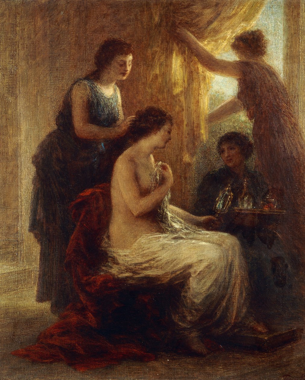 Tuvalet, by Ignace Henri Jean Fantin Latour