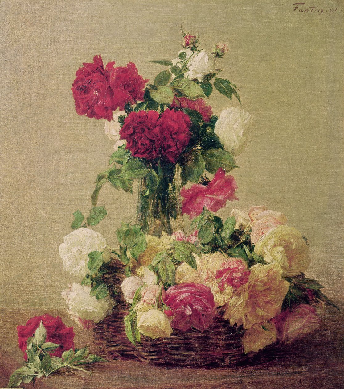 Güller, 1891 by Ignace Henri Jean Fantin Latour